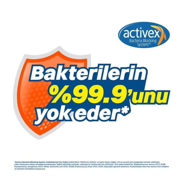 Activex Antibakteriyel Aktif Koruma Sıvı Sabun 2x1 lt