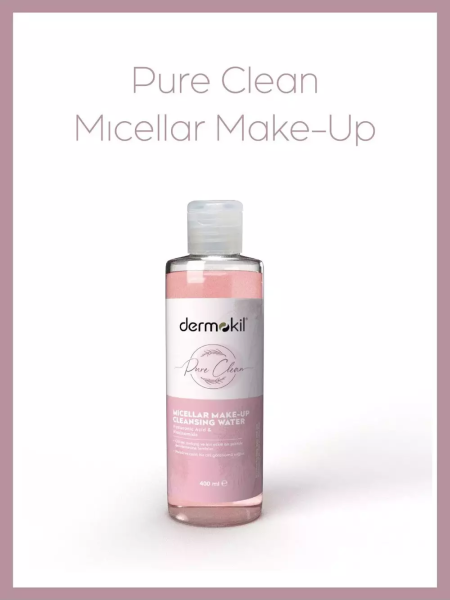 Dermokil Pure Clean Micellar 400 ml Makyaj Temizleme Suyu