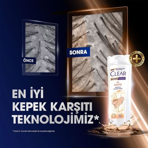 Clear Kil Terapisi 350 ml Şampuan