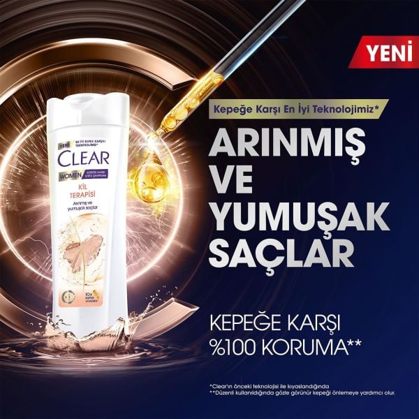 Clear Kil Terapisi 350 ml Şampuan