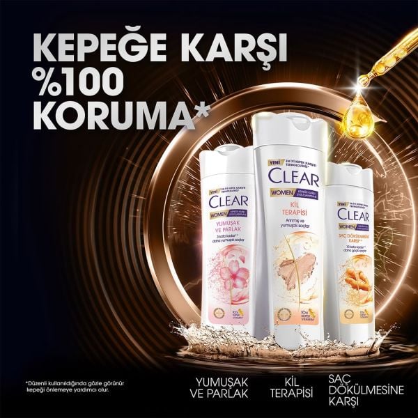 Clear Kil Terapisi 350 ml Şampuan