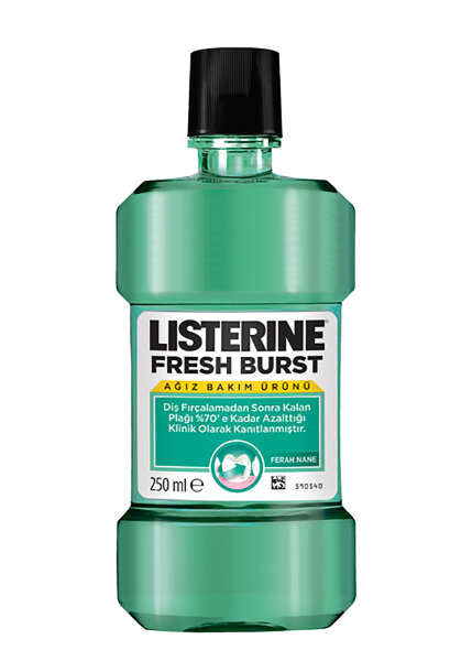 Listerine 250 ml Fresh Burst Fresh Nane Gargara