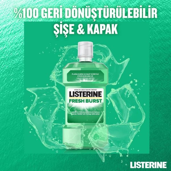 Listerine 250 ml Fresh Burst Fresh Nane Gargara