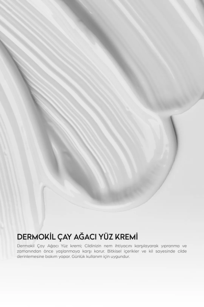Dermokil Çay Ağacı Yağı 50 ml Yüz Kremi