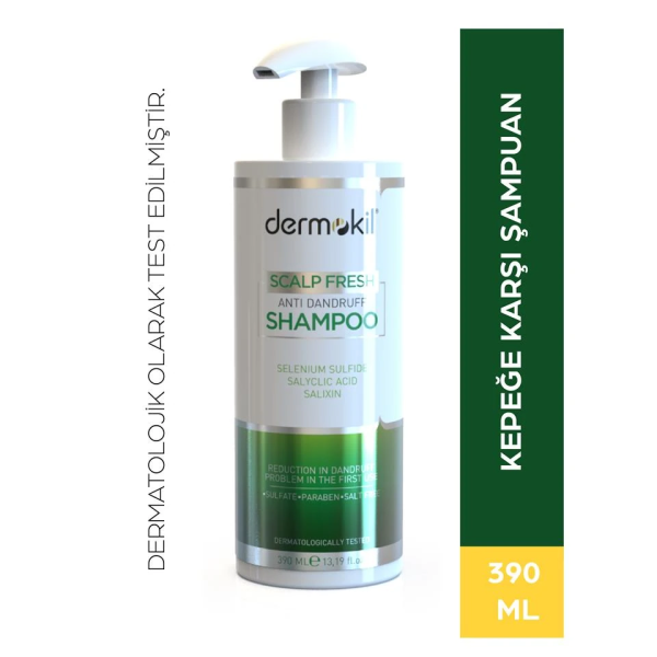 Dermokil Kepeğe Karşı 390 ml Şampuan