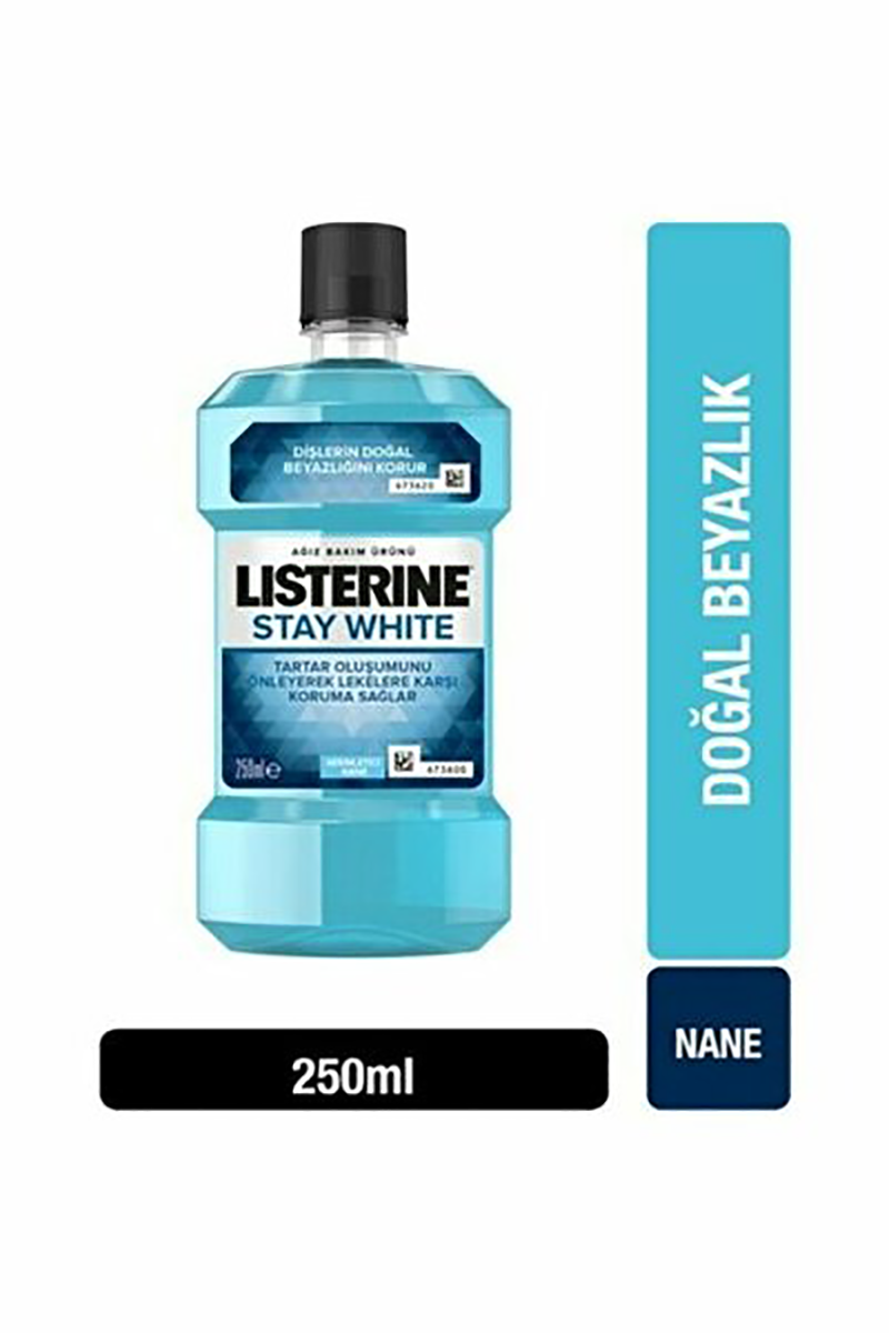Listerine Stay White 250 ml Serinletici Ağız Gargarası