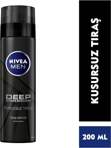 Nivea Men 200 ml Deep Dimension Tıraş Köpüğü