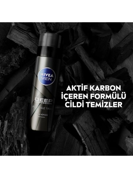 Nivea Men 200 ml Deep Dimension Tıraş Köpüğü