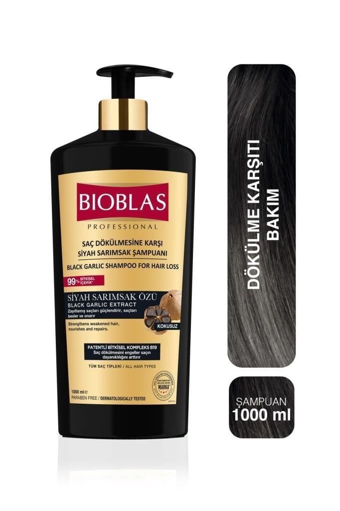 Bioblas 1000 ml Saç Dökülmesine Karşı Siyah Sarımsak Şampuanı