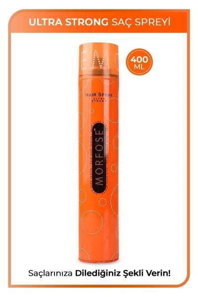Morfose Saç Şekillendirici Ultra Strong 400 ml