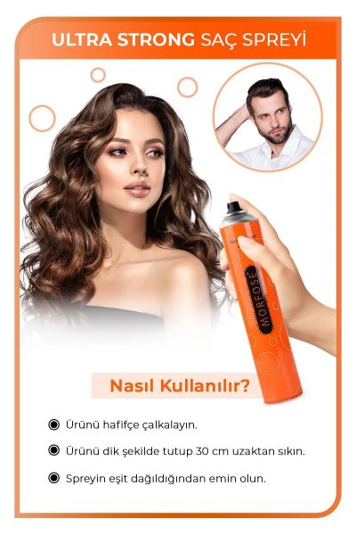 Morfose Saç Şekillendirici Ultra Strong 400 ml