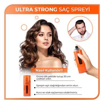 Morfose Saç Şekillendirici Ultra Strong Turuncu 75 ml
