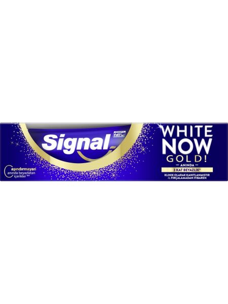 Signal White Now Gold 75 ml Diş Macunu