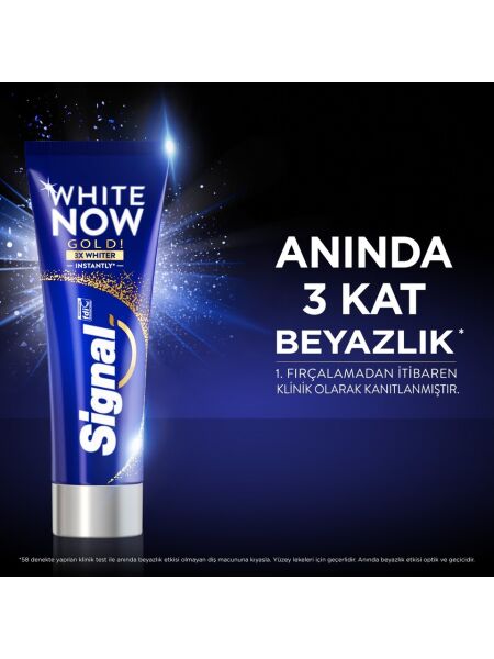 Signal White Now Gold 75 ml Diş Macunu