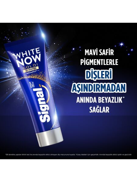 Signal White Now Gold 75 ml Diş Macunu