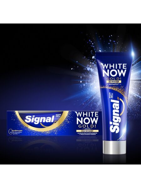 Signal White Now Gold 75 ml Diş Macunu