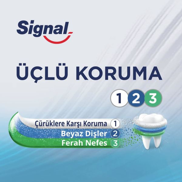 Signal Diş Macunu Üçlü Koruma 120 ml
