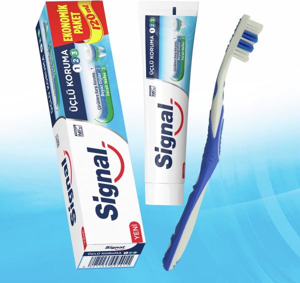 Signal Diş Macunu Üçlü Koruma 120 ml