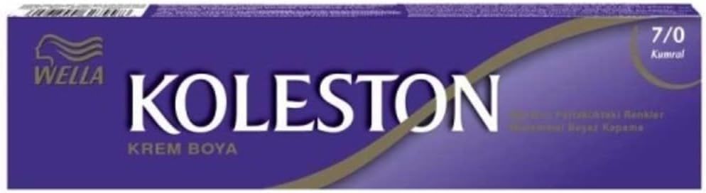 Koleston Single Kumral 7/0 Tüp Saç Boyası