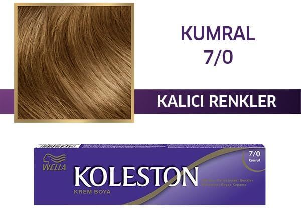 Koleston Single Kumral 7/0 Tüp Saç Boyası