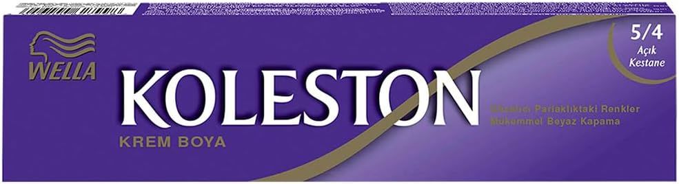 Koleston Single Açık Kestane 5/4 Tüp Saç Boyası