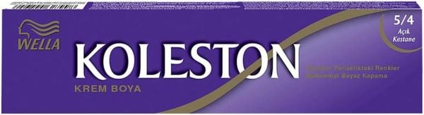 Koleston Single Açık Kestane 5/4 Tüp Saç Boyası