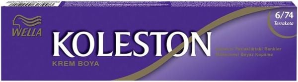 Koleston Wella Terrakota 6/74 Single Tüp Boya Saç Boyası