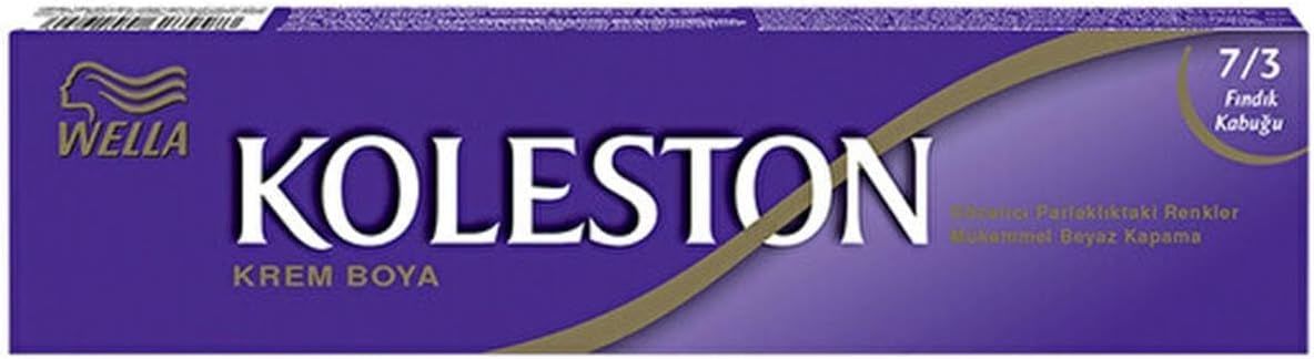 Koleston Fındık Kabuğu 7/3 Single Tüp Boya Saç Boyası