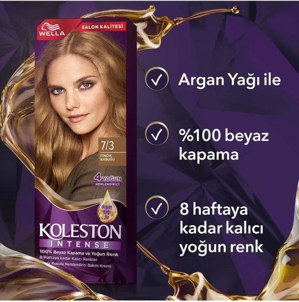 Koleston Intense 7/3 Fındık Kabuğu 50 ml Saç Boyası