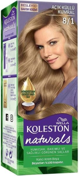 Koleston Naturals 8-1 Açık Küllü Kumral