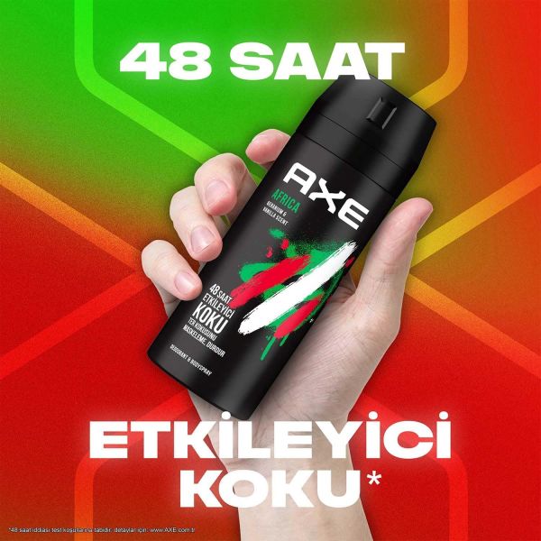 Axe Africa 150 ml Erkek Sprey Deodorant