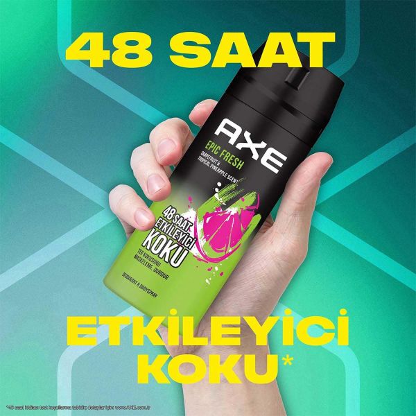 Axe Deodarant Epic Fresh 150 ml