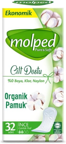 Molped P&S Light Normal Ekonomik 32 Adet Günlük Ped