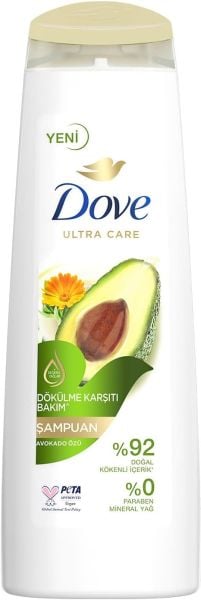 Dove Ultra Care Dökülme Karşıtı Bakım Avokado Özü 400 ml Saç Bakım Şampuanı