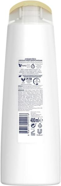 Dove Ultra Care Dökülme Karşıtı Bakım Avokado Özü 400 ml Saç Bakım Şampuanı