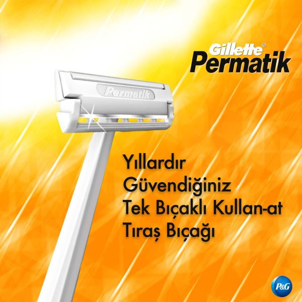 Gillette Permatik 10 lu Poşet
