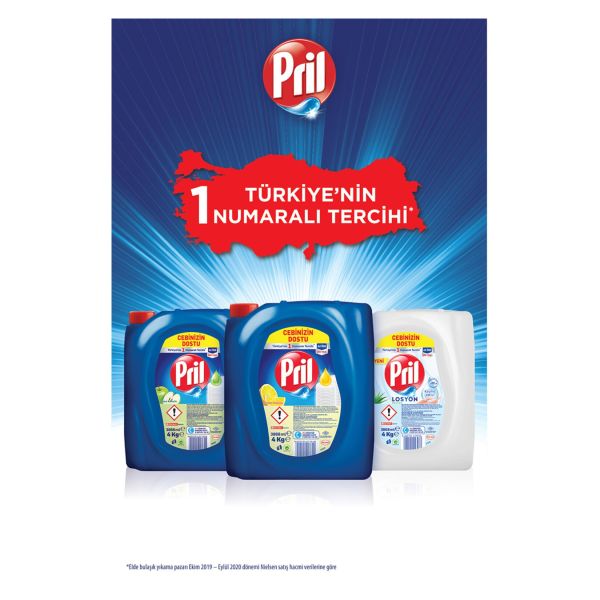 Pril Bulaşık Deterjanı 4 kg Elma