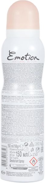 Emotion Deodorant 150 ml Natural Bloom
