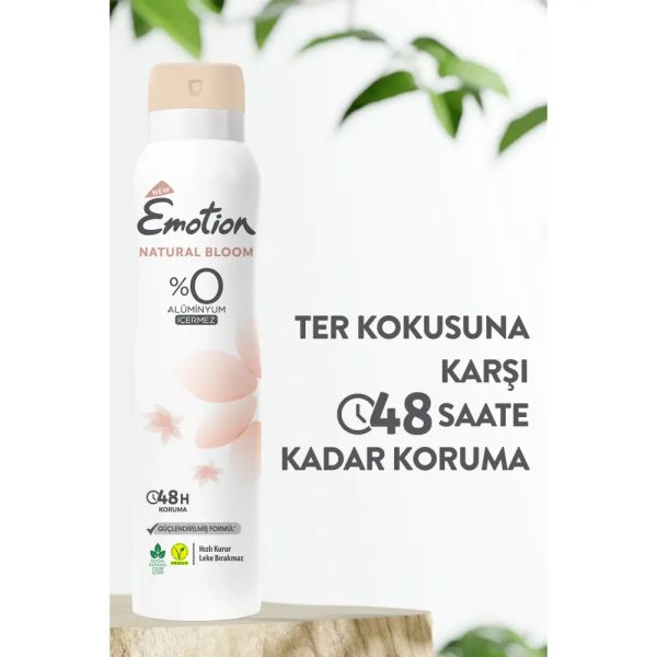 Emotion Deodorant 150 ml Natural Bloom