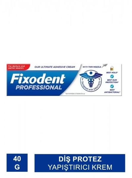 Fixodent Professional 40 gr Diş Protez Yapıştırıcı Krem