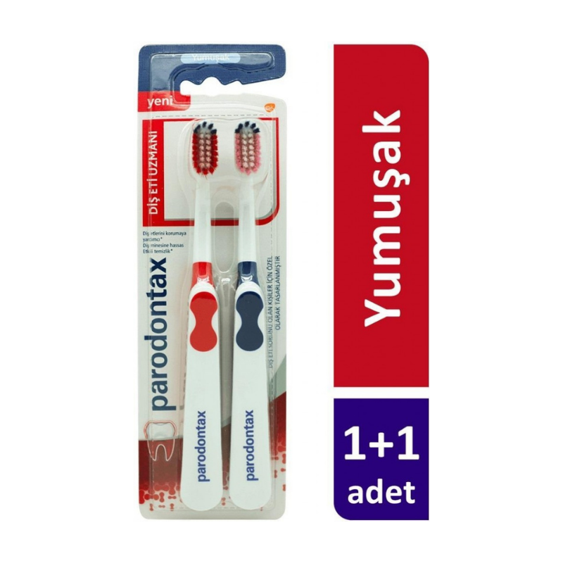 Parodontax Diş Eti Uzmanı Yumuşak 1+1 Diş Fırçası