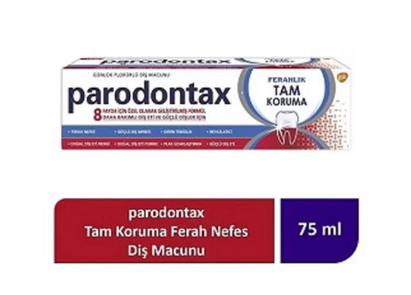 Parodontax Tam Koruma Ferahlık 75 ml Diş Macunu