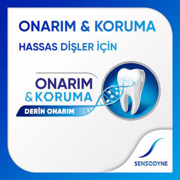 Sensodyne Onarım ve Koruma Beyazlatıcı 75 ml Diş Macunu