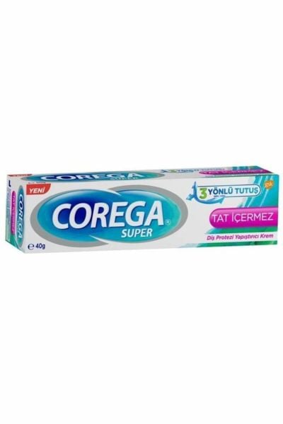 Corega 40 gr Tat İçermez Diş Protezi Yapıştırıcı Krem