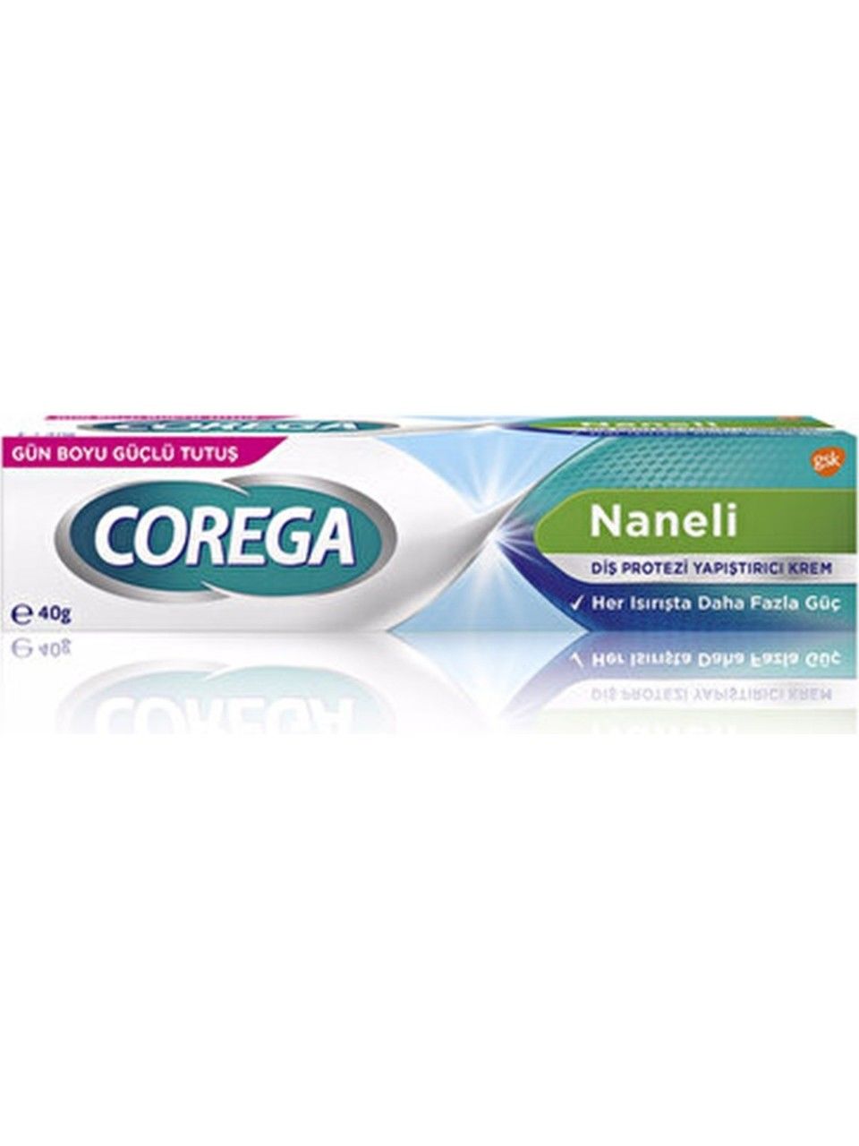 Corega Naneli 40 gr Diş Protezi Yapıştırıcı Krem