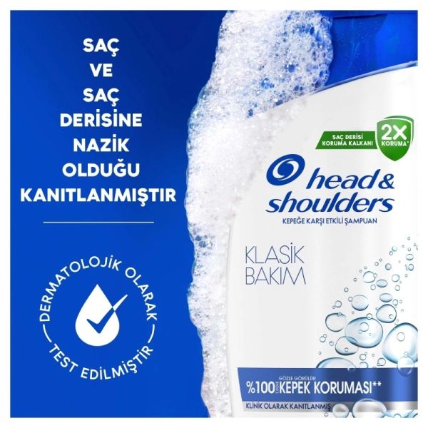 Head & Shoulders Kepeğe Karşı Etkili Klasik Bakım 330 ml Şampuan