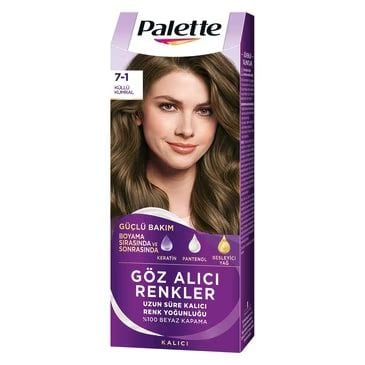 Palette Göz Alıcı Renkler 7-1 Küllü Kumral
