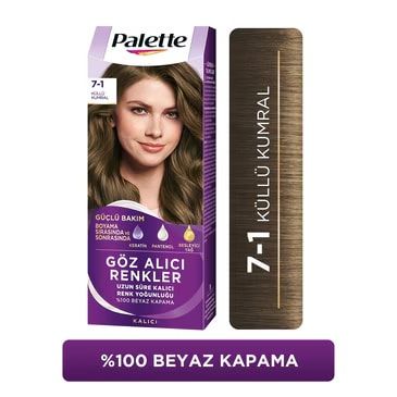 Palette Göz Alıcı Renkler 7-1 Küllü Kumral