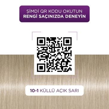 Palette Göz Alıcı Renkler 10-1 Küllü Açık Sarı