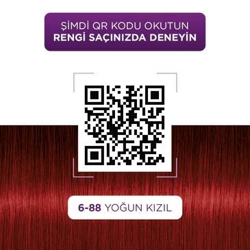 Palette Göz Alıcı Renkler 6-88 Yoğun Kızıl